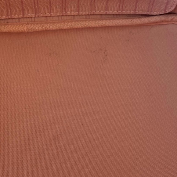 Authentic Louis Vuitton Neverfull MM damier ebene ballerina pink interior - Picture 16 of 16